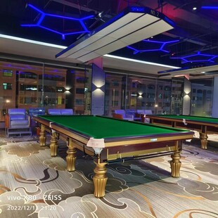 English snooker table bluestone steel warehouse Guangdong Jiangmen Taishan Qiangli brand billiard table manufacturer