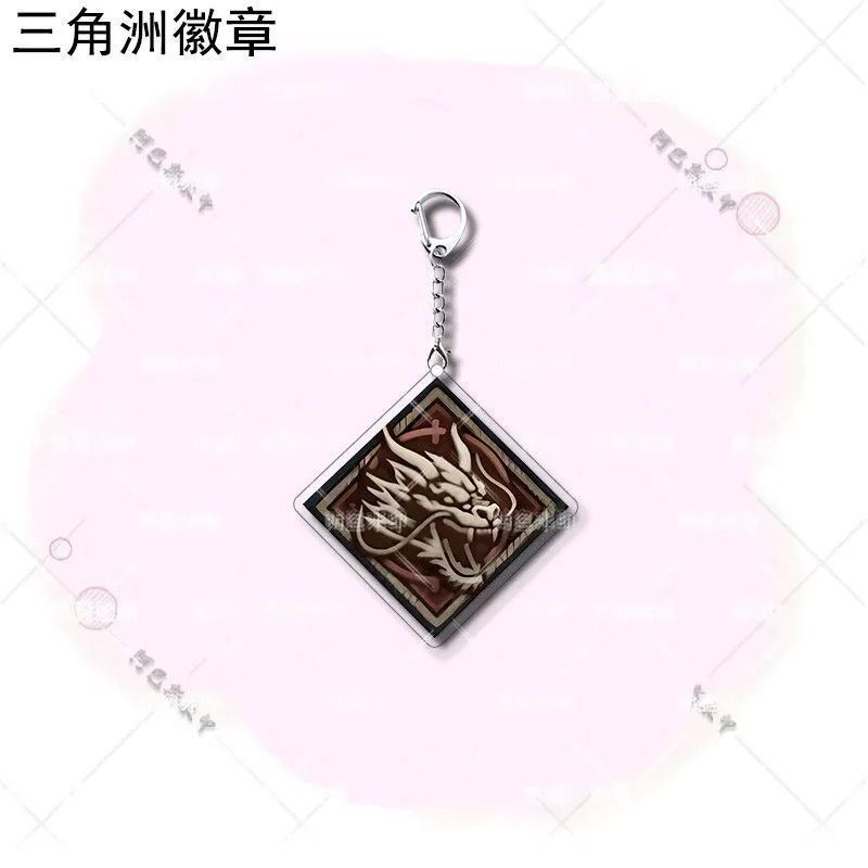 三角洲行动游戏周边亚克力钥匙扣天才少年威龙徽章个性背包士气章|undefined