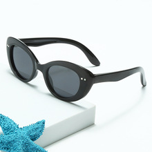 儿童猫眼椭圆太阳镜 防紫外线 多色可选 轻盈耐摔 S5020量大从优