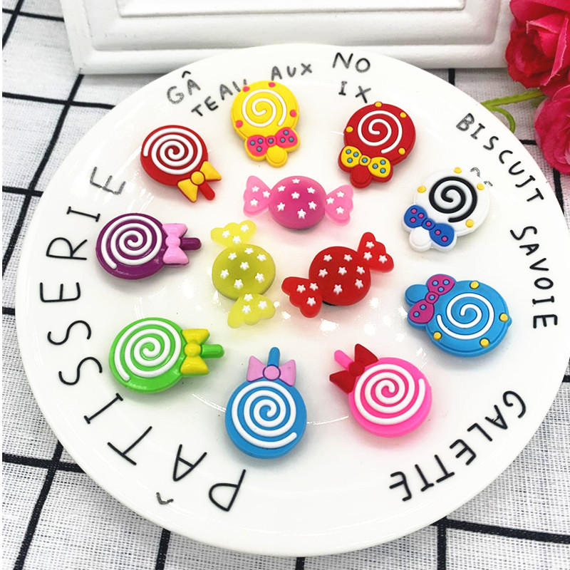 Shoe Buckle Shoe Accessories Type Candy Shoe Accessories PVC All Seasons Shoe Buckle
