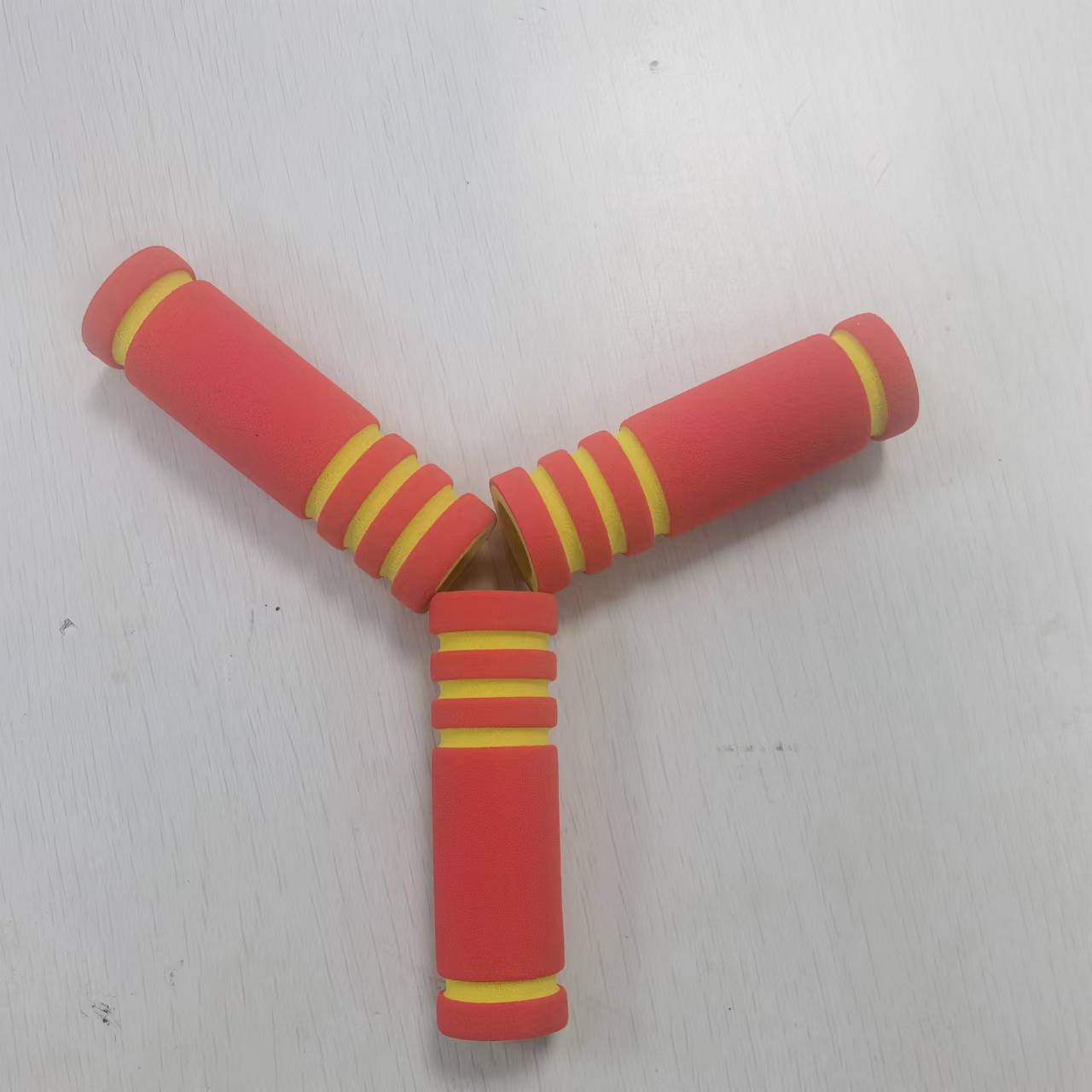 手指纹光面带印刷把套 商用健身器材管撕不烂 黑色耐磨损毛面把套