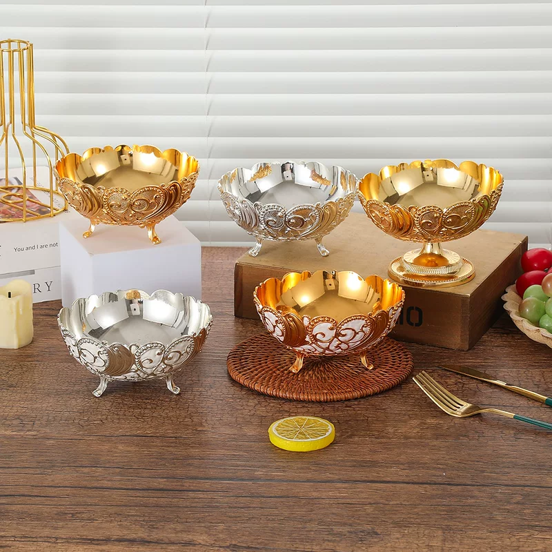 Керамическая фруктовая миска в европейском стиле с рисунком, миска-ваза для фруктов на столе в гостиной, подносы для закусок, тарелка для фруктов, украшения