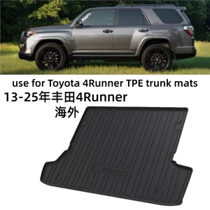 Toyota, водонепроницаемый износостойкий коврик в багажник, 13-25 года, изготовлено из TPE
