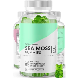 现货 跨 境 源头厂家 海苔软糖 sea moss gummies OE M