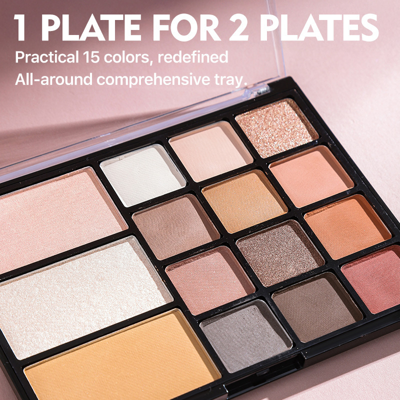 Beauty Earth Tone Eyeshadow Palette Multi Purpose Makeup Aegyo Sal Cosmetics_voghion.com