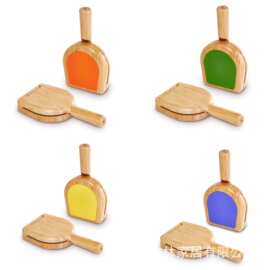 木质压皮器清明果糍粑压皮器工具香蕉压饼器土豆研磨粉碎器压皮器