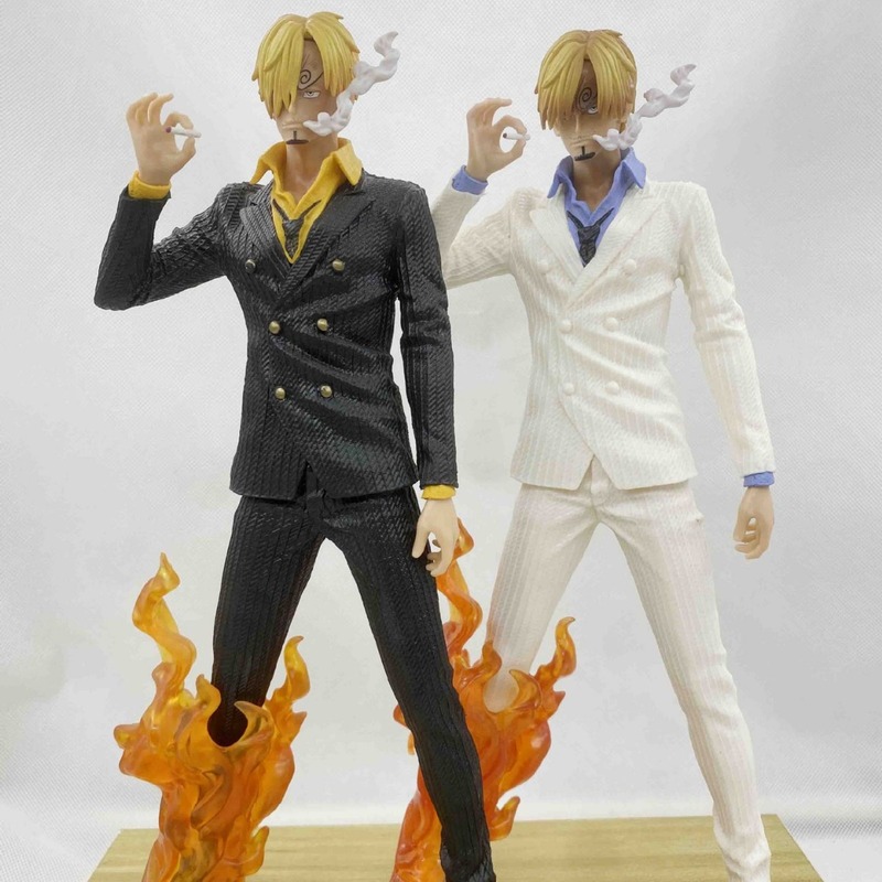 One Piece GK Dream Mountain Governance Black and White Navigation King Vince Mock Xiangji Hand-made Model Ornaments Wholesale