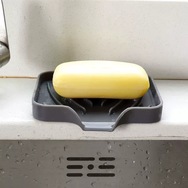 Silicone Soap Dish That Doesn'T Accumulate Water, Creative Japanese-Style Bathroom Silicone Draining Mat, Soap Holder Wholesale