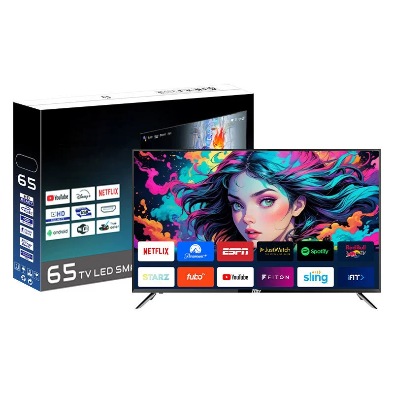 Ультратонкий смарт-телевизор, 32", 75", 50", 55"