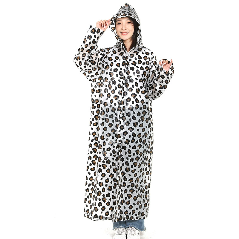 Fashionable cartoon fruit raincoat for hiking
