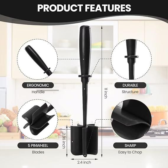 Meat Chopper handheld meat chopper cooking spatula minced meat chopper mixing shovel cross-border spot_voghion.com