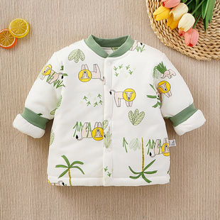 Children's Cotton-padded Coat Inner Liner Children's Cotton-padded Coat Baby's Single Cotton-padded Top Base-coat Winter Thick Cotton-padded Coat New