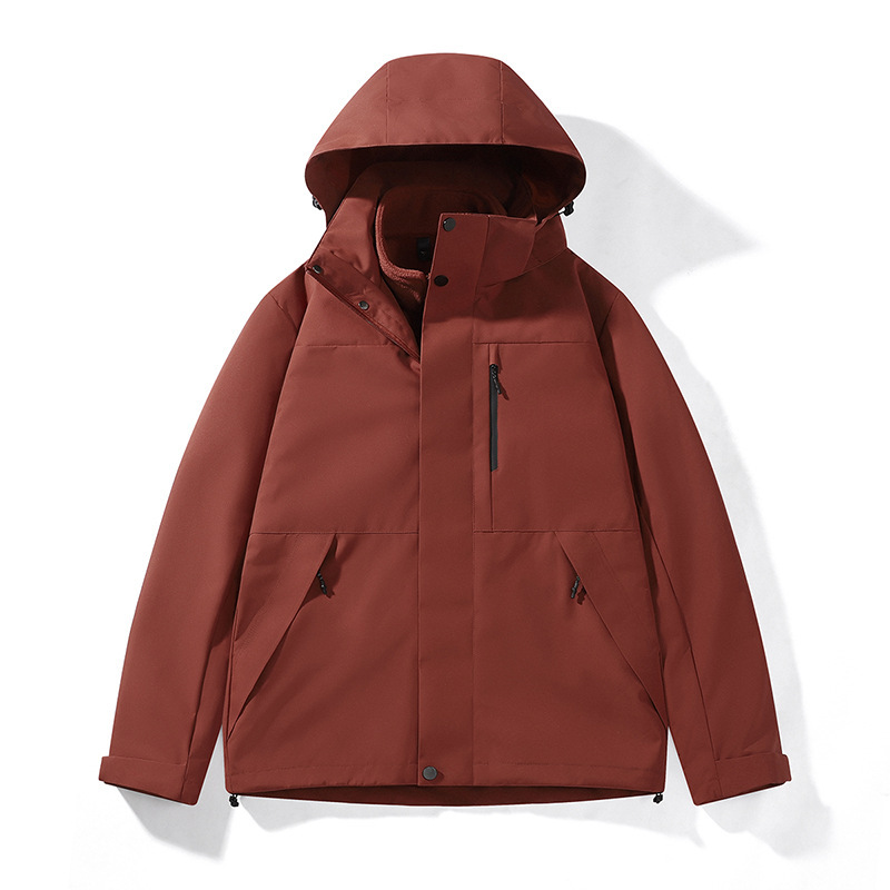 Berghehe Jacket Spring New Jacket Couple Style Hooded Jacket Youth Jacket Jacket Mountaineering Jacket