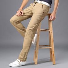 潮Mens Chinos Large Size Pants Man Cotton Trousers 男