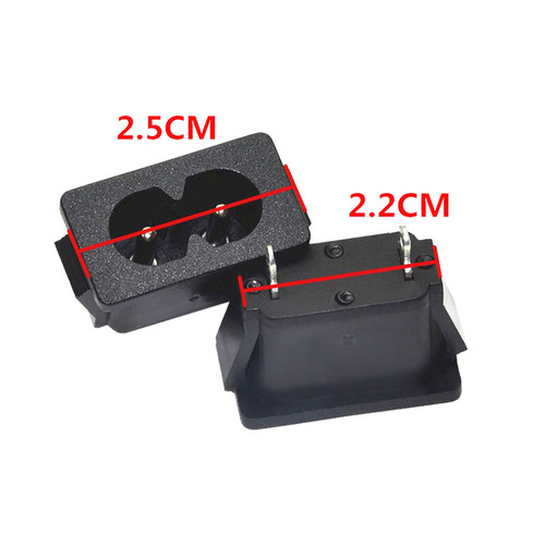 AC power socket 8-pin female socket AC charger socket snap-in socket AC power socket