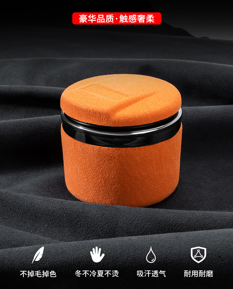 Applicable to Mercedes-Benz car ashtray with cover E-class C- class A- class S-class GLC GLB GLA EQC car interior supplies