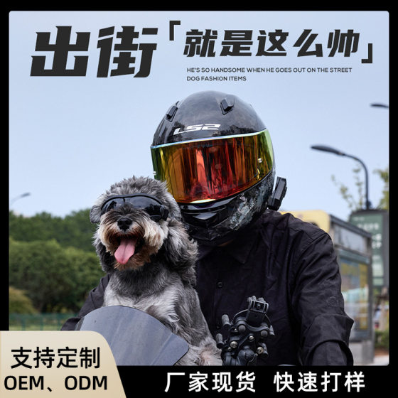 Pet cat dog goggles go out riding cool glasses adjustable dog sunglasses pet outdoor sunglasses
