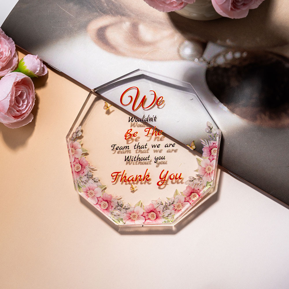 跨境亚克力蝴蝶摆件透明伴手礼周年纪念送朋友亲人蝴蝶摆台装饰品