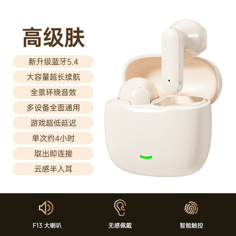 2025年新型ワイヤレスBluetooth長時間バッテリー大容量長時間装着しても痛くないスポーツノイズキャンセリングType-Cワイヤレスイヤホン|undefined