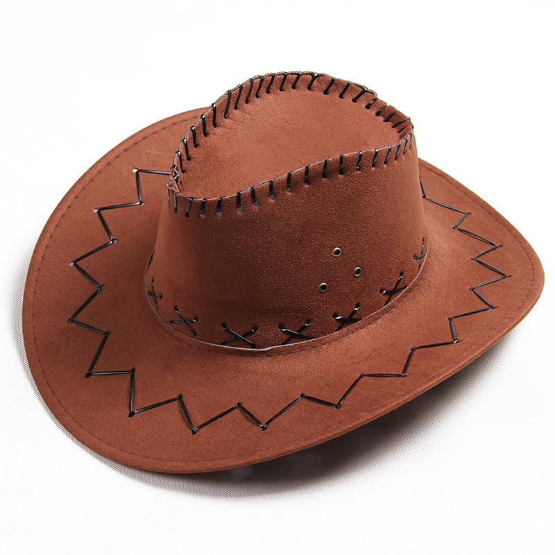 Adult model-cowboy hat light brown