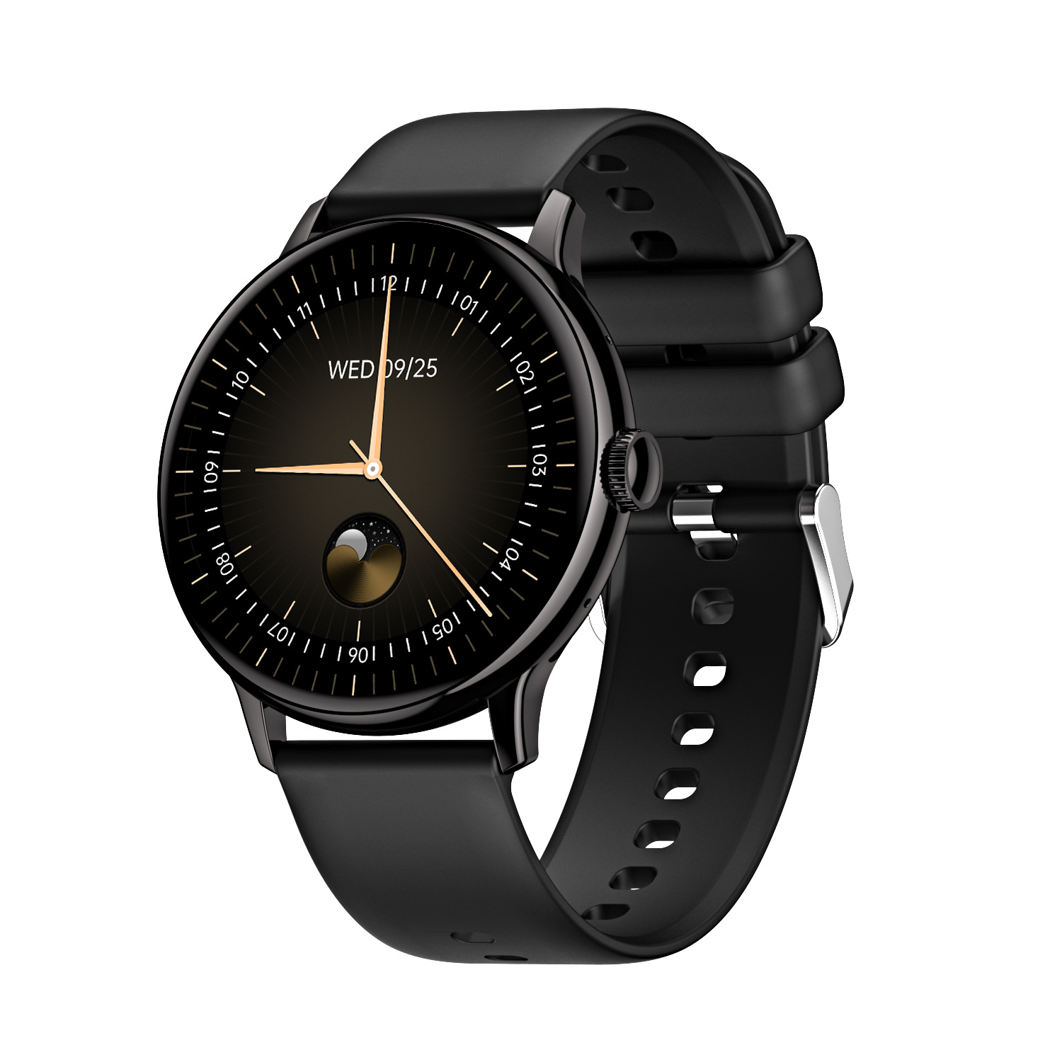 CY 500 reloj inteligente pantalla redonda Bluetooth llamada monitoreo de frecuencia cardíaca salud al aire libre ejercicio contador de pasos fábrica ahora image 8