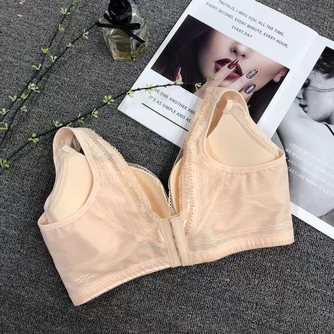 Nuevo Sujetador de encaje cintura ajustable que adelgaza la ropa interior de pecho pequeño empuja hacia arriba la ropa interior cómoda empuja hacia arriba el sujetador sin costuras image 4