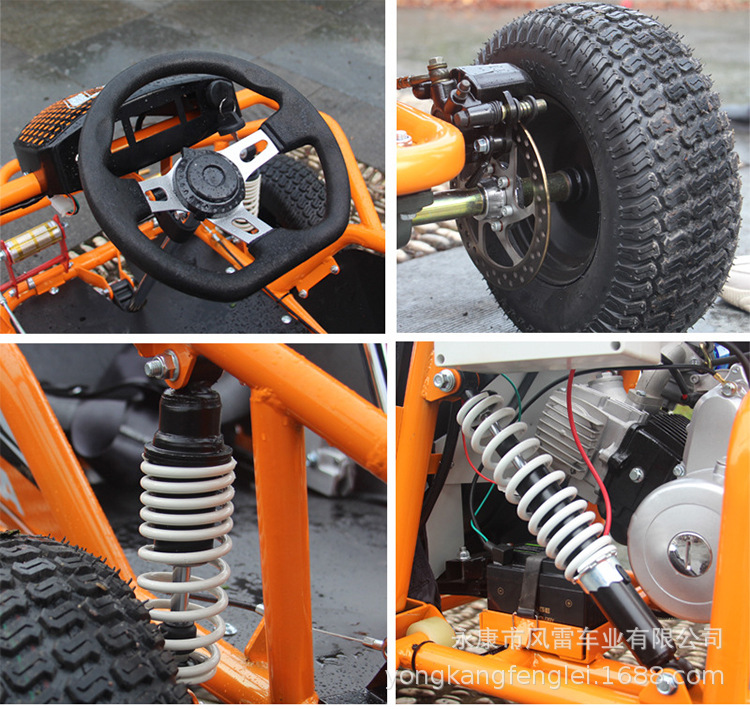 Children's Parent-Child Electric Four-Wheel Kart Gasoline Atv Venue Entertainment Competitive Drift Off-Road Motorcycle