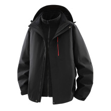 户外运动冲锋衣三合一防水耐磨登山服男女定制跨境专供