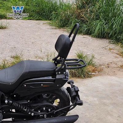 wing curved bow backrest, Motorcycle tail
