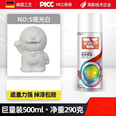 Avtomobil boyası, Bright Oil Transparent Paint Waterproof - matte-white-1-bottle-500ml-net-290g-500ml