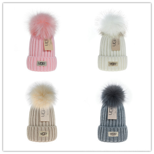 U.G.G Knitted Hat Beanie Baseball Cap Letter Embroidery Hip Hop Hat Fashion Beanie U-2