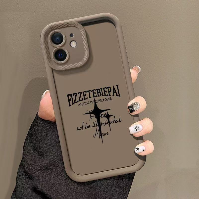 Marca de moda europea y americana para iPhone 16pro funda para teléfono móvil Apple 15/14 personalizado inglés 13promax nuevo 12