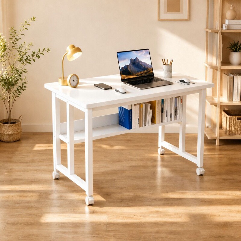 Household portable folding desk, bedroom bedside desk, small apartment computer desk, simple writing desk for students Household portable folding desk, bedroom bedside desk, small apartment computer desk, simple writing desk for students