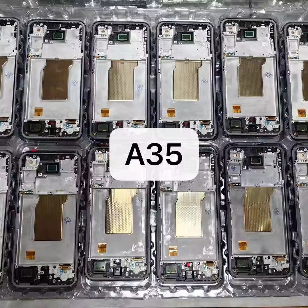 Aplicable a Samsung A35 conjunto de pantalla de teléfono móvil A35 original WF con accesorios