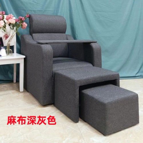 Sofá cama de terapia de pies de belleza ocio sauna sofá baño de pies tienda de lavado de pies cama de baño de pies injerto de pestañas sofá sillón image 32