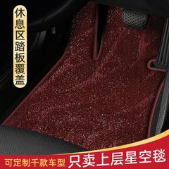 汽车脚垫车载专车专用星空毯上层地毯主驾驶副驾驶后排分体连体