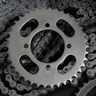 [Finely Punched Large Teeth] Qj125 (Qianjiang 125) 428H-38T