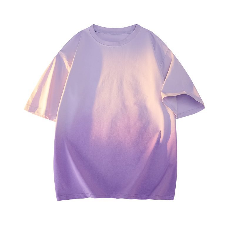 Summer short-sleeved T-shirt, trendy brand, loose fit, men's t-shirt, summer short-sleeved t-shirt