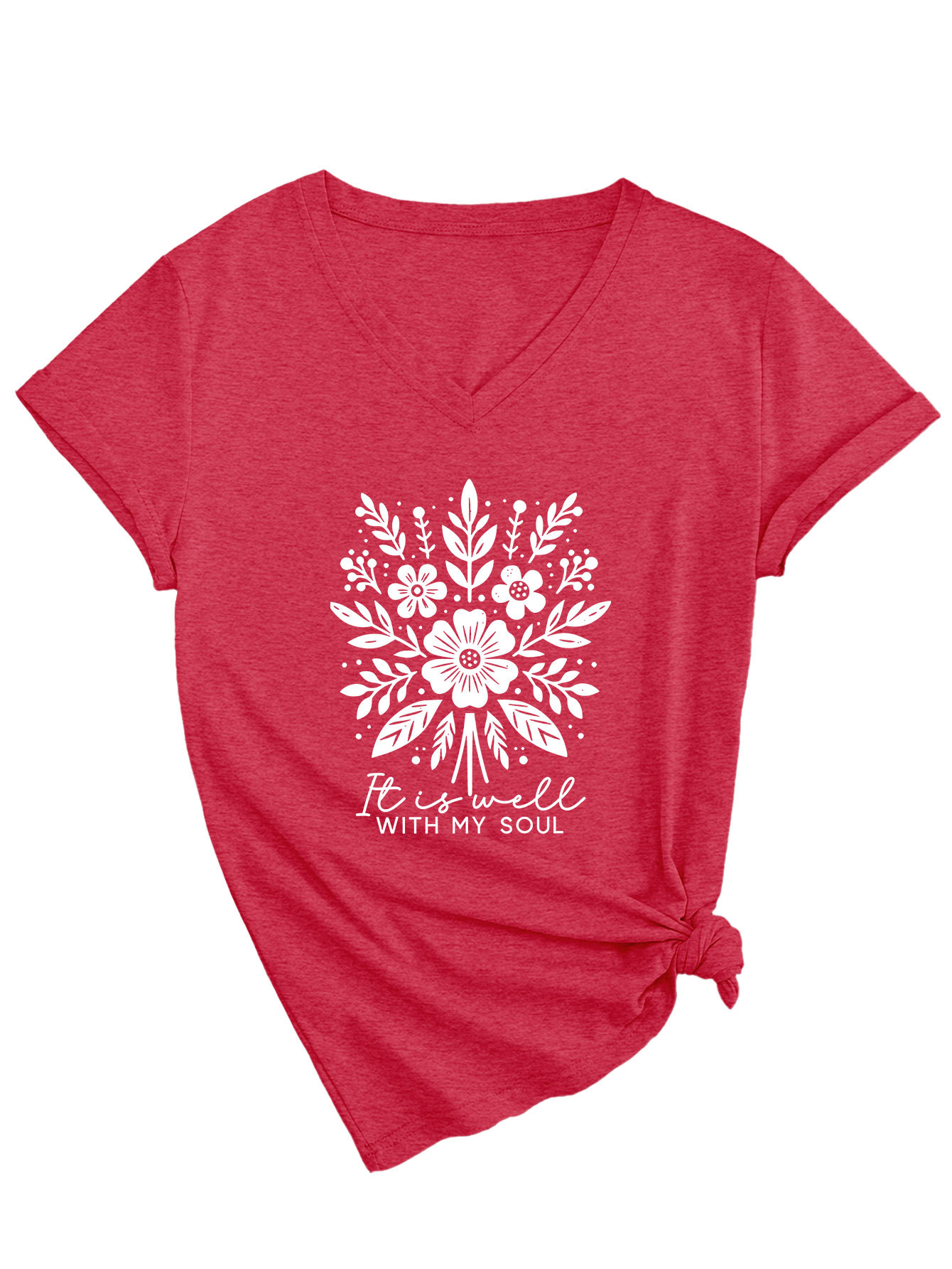 3812-Red (white color picture)