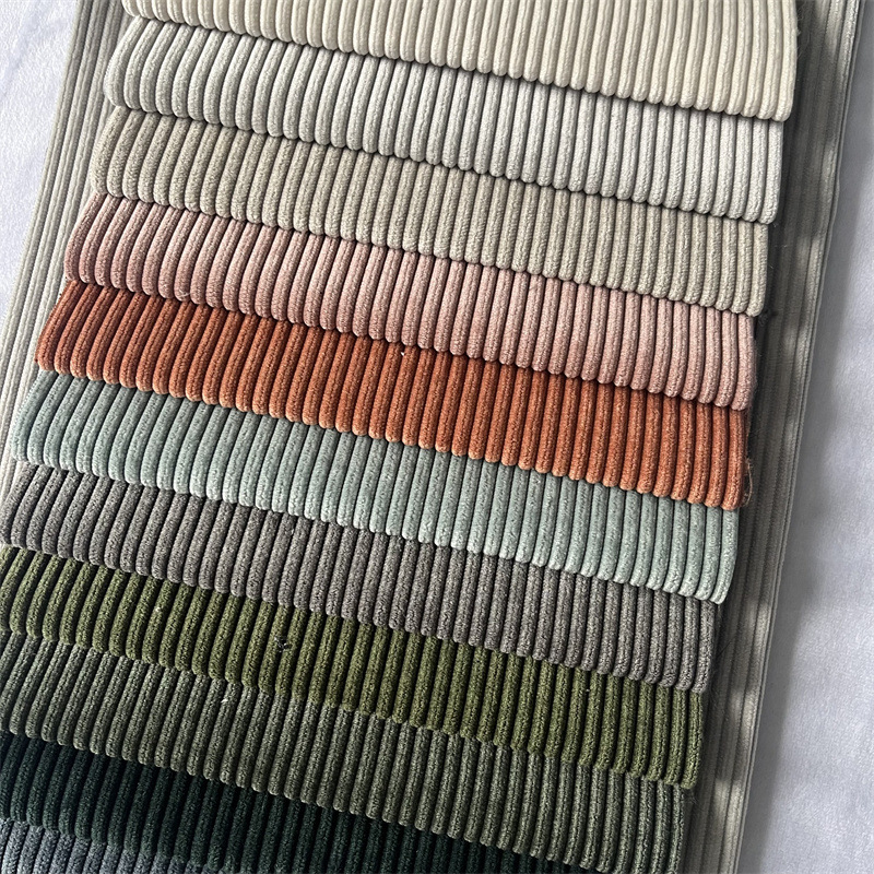Corduroy sofa fabric (4)