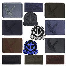 电脑绣花织唛领标主唛 侧唛T恤不扎脖织标织唛章刺绣布贴DIY装饰