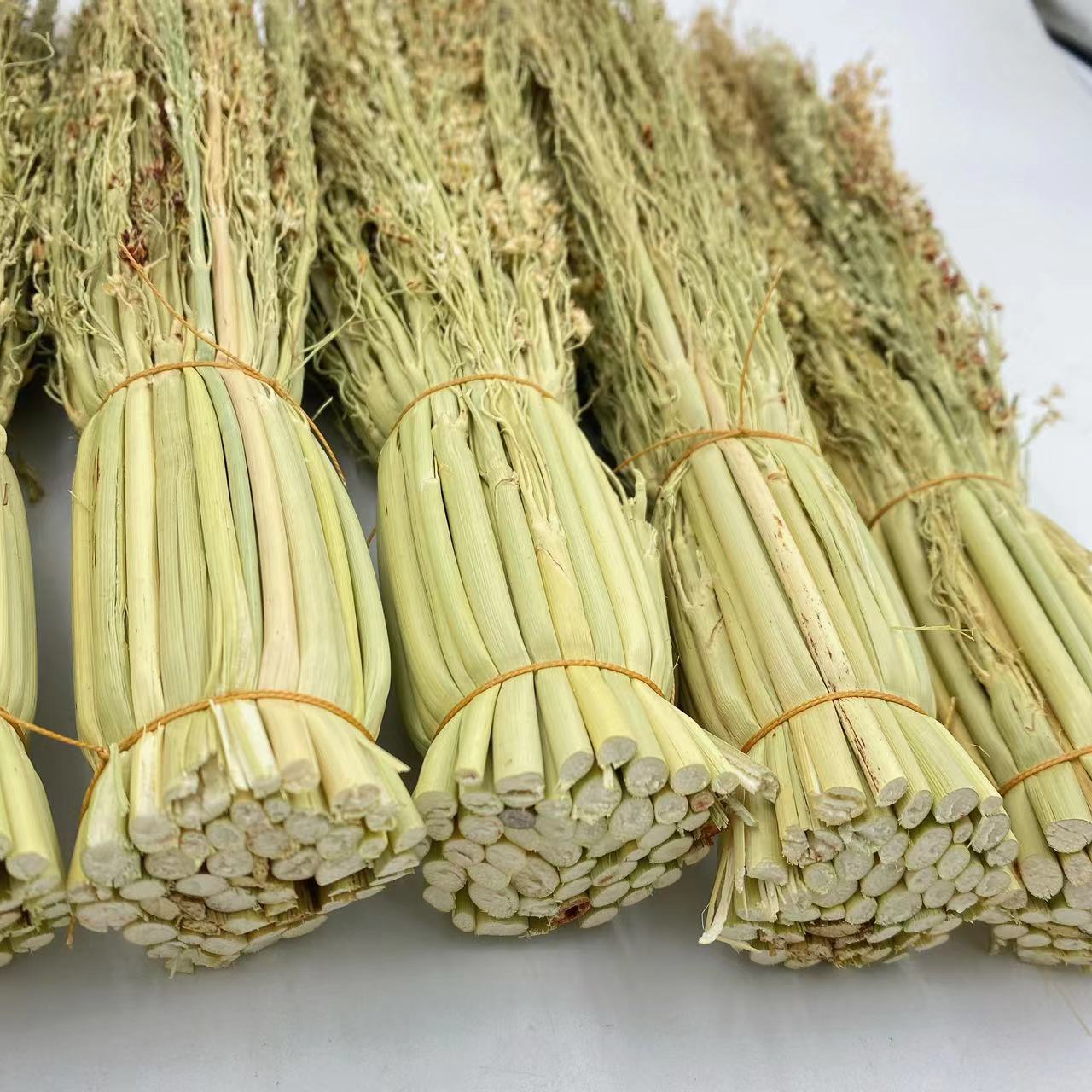 Planta natural hecha a mano broomcorn cepillo broomcorn oído cepillo olla lavado olla cepillo cocina limpieza antiadherente aceite Departamento tienda