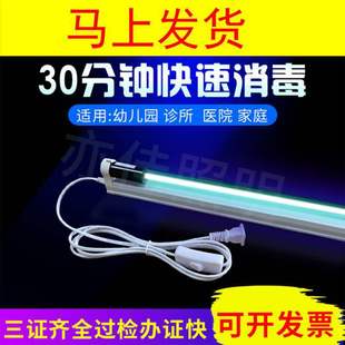 UV Disinfection Lamp Household Germicidal Lamp Clinic Kindergarten Mite Removal UV Lamp Ozone Disinfection Lamp