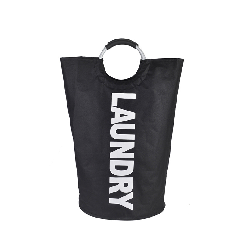 Artículos diversos del hogar cesta de la ropa bolsa de almacenamiento de cilindros de tela oxford plegable cesta de la ropa de baño cesta de almacenamiento en el hogar