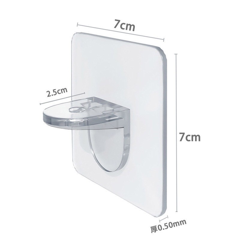 No-Drill Magic Bracket for Bathroom, Kitchen, and Mobile Phone; Cross-Border No-Drill Wall-Mounted Cabinet Shelf