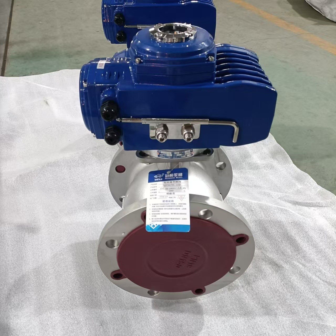 QV947F-25RL 电动316L材质V型球阀用途