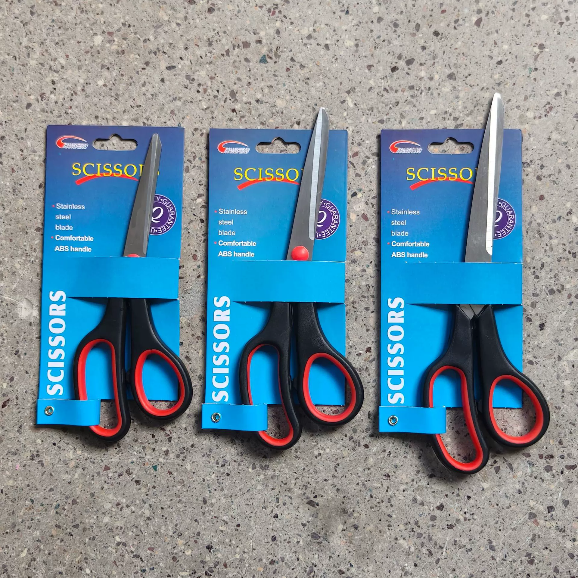 Офисные ножницы домашние гражданские ножницы из нержавеющей стали портные производители в наличии Changfeng Tailor резиновые ножницы