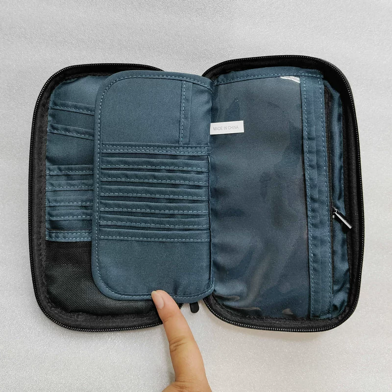 Universal capacious passport bag for traveling, shoulder bag, anti-theft