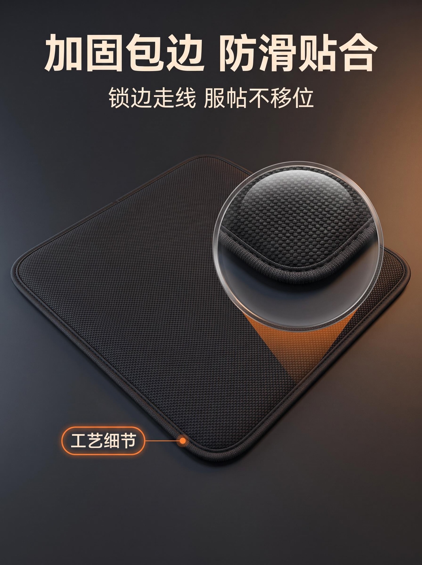 Cross-border car seat heating pad, 12V cigarette lighter controlled temperature, single-piece car seat pad, universal square pad for winter warmth
