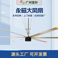 广州工厂直发7.3 永磁工业大风扇 低噪音 大风量 可搭配远程控制
